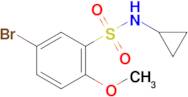 5-Bromo-N-cyclopropyl-2-methoxybenzenesulfonamide