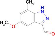 5-Methoxy-7-methyl-1H-indazole-3-carbaldehyde