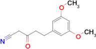 5-(3,5-Dimethoxyphenyl)-3-oxopentanenitrile