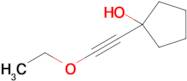 1-(Ethoxyethynyl)cyclopentan-1-ol
