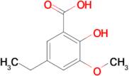 5-Ethyl-2-hydroxy-3-methoxybenzoic acid