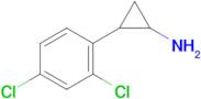 2-(2,4-Dichlorophenyl)cyclopropan-1-amine