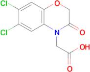 2-(6,7-Dichloro-3-oxo-2,3-dihydro-4H-benzo[b][1,4]oxazin-4-yl)acetic acid