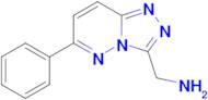 (6-Phenyl-[1,2,4]triazolo[4,3-b]pyridazin-3-yl)methanamine