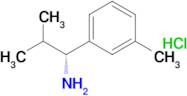 (R)-2-methyl-1-(m-tolyl)propan-1-amine hydrochloride