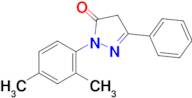 2-(2,4-Dimethylphenyl)-5-phenyl-2,4-dihydro-3H-pyrazol-3-one