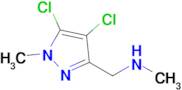 1-(4,5-Dichloro-1-methyl-1H-pyrazol-3-yl)-N-methylmethanamine