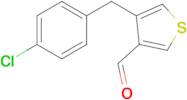 4-(4-Chlorobenzyl)thiophene-3-carbaldehyde