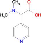 2-(Dimethylamino)-2-(pyridin-4-yl)acetic acid