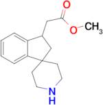 Methyl 2-(2,3-dihydrospiro[indene-1,4'-piperidin]-3-yl)acetate