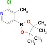 2-Chloro-3-methyl-4-(4,4,5,5-tetramethyl-1,3,2-dioxaborolan-2-yl)pyridine