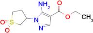 Ethyl 5-amino-1-(1,1-dioxidotetrahydrothiophen-3-yl)-1H-pyrazole-4-carboxylate