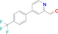 4-(4-(Trifluoromethyl)phenyl)picolinaldehyde