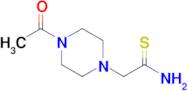 2-(4-Acetylpiperazin-1-yl)ethanethioamide