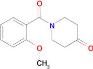 1-(2-Methoxybenzoyl)piperidin-4-one