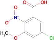 5-Chloro-3-methoxy-2-nitrobenzoic acid