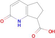 2-oxo-1H,2H,5H,6H,7H-cyclopenta[b]pyridine-7-carboxylic acid