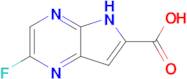 2-Fluoro-5H-pyrrolo[2,3-b]pyrazine-6-carboxylic acid