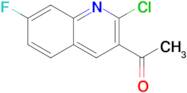 1-(2-Chloro-7-fluoroquinolin-3-yl)ethan-1-one