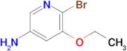 6-Bromo-5-ethoxypyridin-3-amine