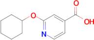 2-(Cyclohexyloxy)isonicotinic acid