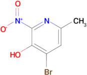 4-Bromo-6-methyl-2-nitropyridin-3-ol