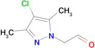 2-(4-Chloro-3,5-dimethyl-1H-pyrazol-1-yl)acetaldehyde