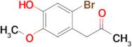 1-(2-Bromo-4-hydroxy-5-methoxyphenyl)propan-2-one