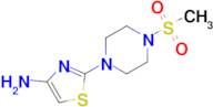 2-(4-(Methylsulfonyl)piperazin-1-yl)thiazol-4-amine