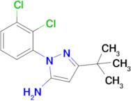 3-(Tert-butyl)-1-(2,3-dichlorophenyl)-1H-pyrazol-5-amine