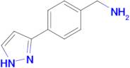 (4-(1H-pyrazol-3-yl)phenyl)methanamine