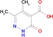 5,6-dimethyl-3-oxo-2,3-dihydropyridazine-4-carboxylic acid