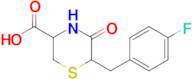 6-(4-Fluorobenzyl)-5-oxothiomorpholine-3-carboxylic acid