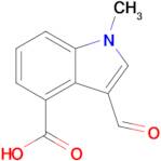 3-Formyl-1-methyl-1H-indole-4-carboxylic acid