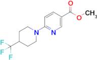 Methyl 6-(4-(trifluoromethyl)piperidin-1-yl)nicotinate