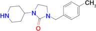 1-(4-Methylbenzyl)-3-(piperidin-4-yl)imidazolidin-2-one