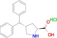 (2S,4S)-4-benzhydrylpyrrolidine-2-carboxylic acid hydrochloride