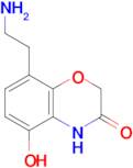 8-(2-Aminoethyl)-5-hydroxy-2H-benzo[b][1,4]oxazin-3(4H)-one