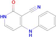 2-oxo-4-(phenylamino)-1,2-dihydropyridine-3-carbonitrile