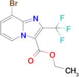 Ethyl 8-bromo-2-(trifluoromethyl)imidazo[1,2-a]pyridine-3-carboxylate