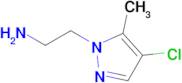 2-(4-Chloro-5-methyl-1H-pyrazol-1-yl)ethan-1-amine