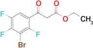 Ethyl 3-(3-bromo-2,4,5-trifluorophenyl)-3-oxopropanoate