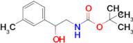 Tert-butyl (2-hydroxy-2-(m-tolyl)ethyl)carbamate