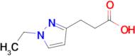 3-(1-Ethyl-1H-pyrazol-3-yl)propanoic acid