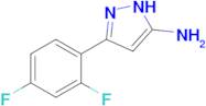 3-(2,4-difluorophenyl)-1H-pyrazol-5-amine