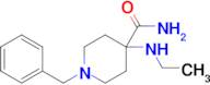 1-Benzyl-4-(ethylamino)piperidine-4-carboxamide