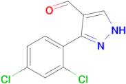 3-(2,4-Dichlorophenyl)-1H-pyrazole-4-carbaldehyde