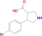 4-(4-Bromophenyl)pyrrolidine-3-carboxylic acid