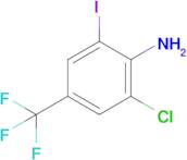 2-Chloro-6-iodo-4-(trifluoromethyl)aniline