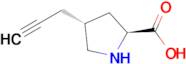 (2S,4R)-4-(prop-2-yn-1-yl)pyrrolidine-2-carboxylic acid